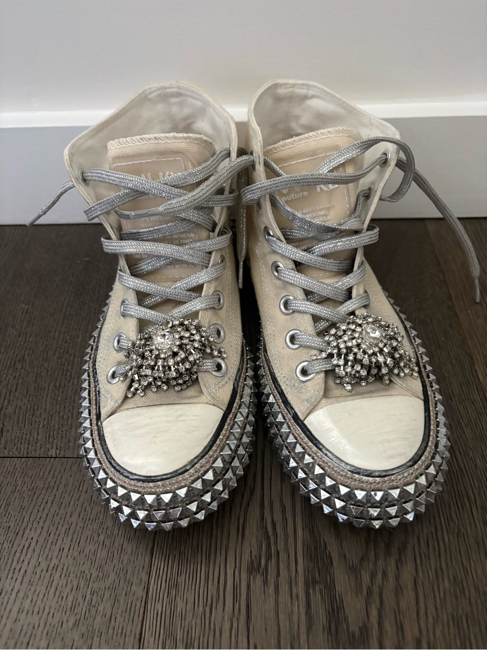 Free People Nan Ku Studded Hi Tops